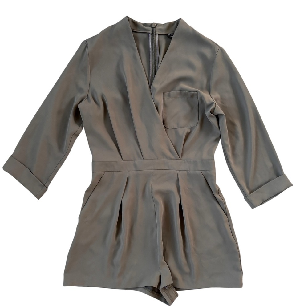 Topshop Green Romper